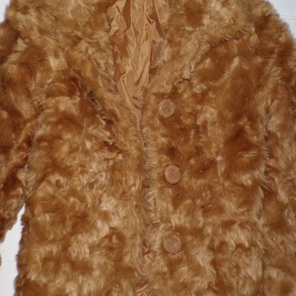 Girls CoffeeShop Faux Fur Jacket from Nordstrom XL - Picture 9 of 9